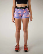 Chicknlegs Women's Piggies 3" Compression Shorts - XS