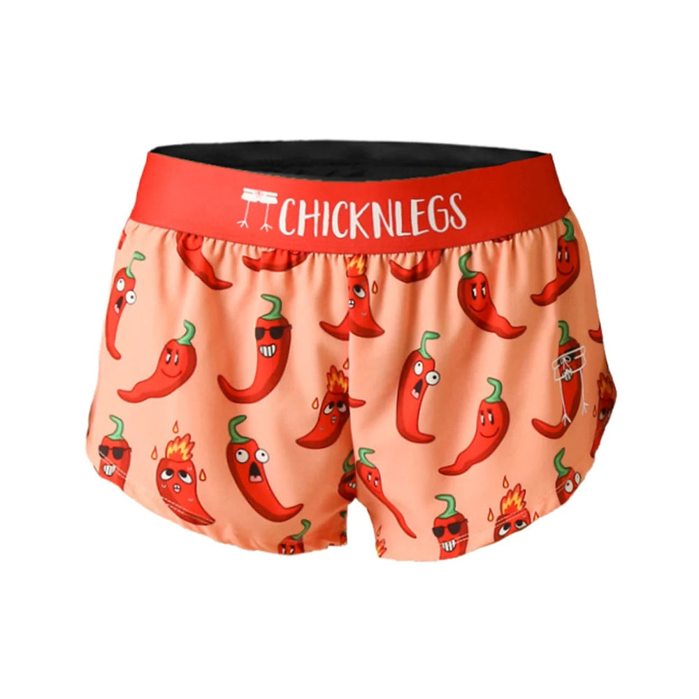 Chicknlegs Women's Chase Pack Chilis 1.5" Split Shorts - M