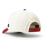 Barcelona Premium Twill Cap Natural/Cardinal