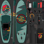 Retrospec Weekender Plus Grateful Dead edition inflatable SUV kayak hybrid board with accessories