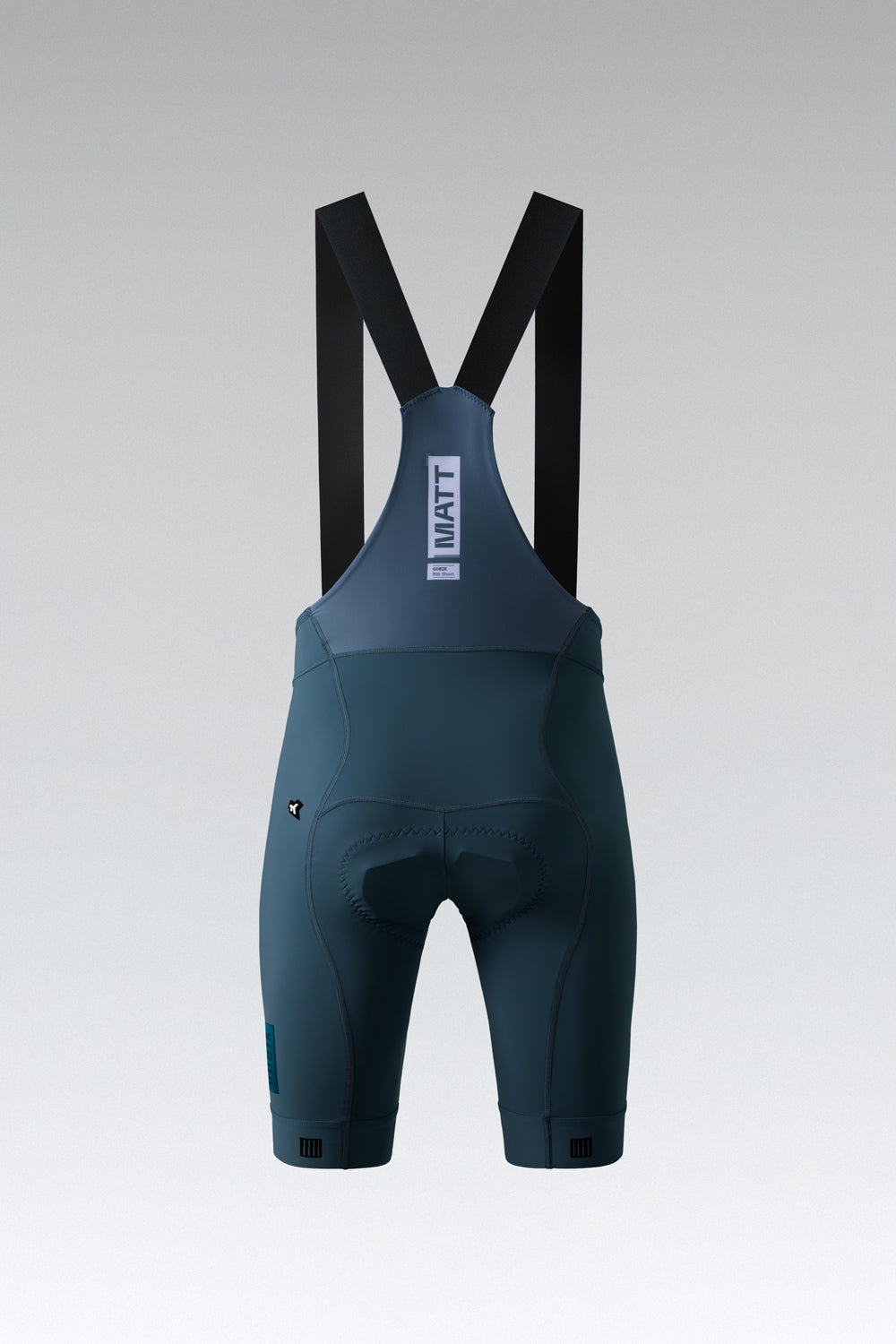 Gobik Matt 2.0 Men's Bibshort in Corsair color with black shoulder straps