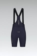Gobik Matt Women's Bib Shorts in Ultrablue with suspender straps and professional cycling design