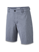 Dakine Tofino hybrid shorts in heathered gray-blue with button closure and clean styling