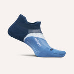 Feetures Elite Light Cushion no-show running sock in tech blue colorway