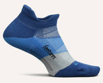Feetures Elite Light Cushion Tab running sock in tech blue colorway