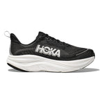 HOKA Skyflow men's running shoe in black and white colorway