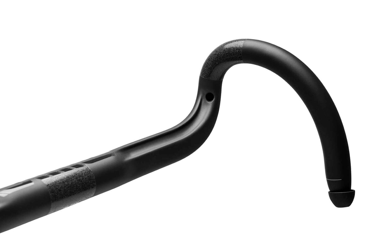 ENVE Compact Drop 420mm road bike handlebar in matte black carbon finish