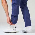 White Feetures Elite Max Cushion low cut socks worn with athletic shoes