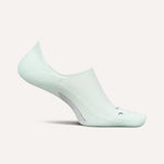 Feetures Elite Light Cushion Invisible no-show sock in mint green color