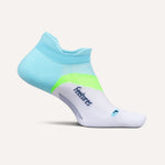 Feetures Elite Light Cushion Tab running sock in boost blue colorway