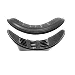 Profile Design Ergo Plus Armrest Kit in black, shown assembled and disassembled views