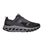 On Cloudhorizon men's running shoe in black and alloy gray colorway