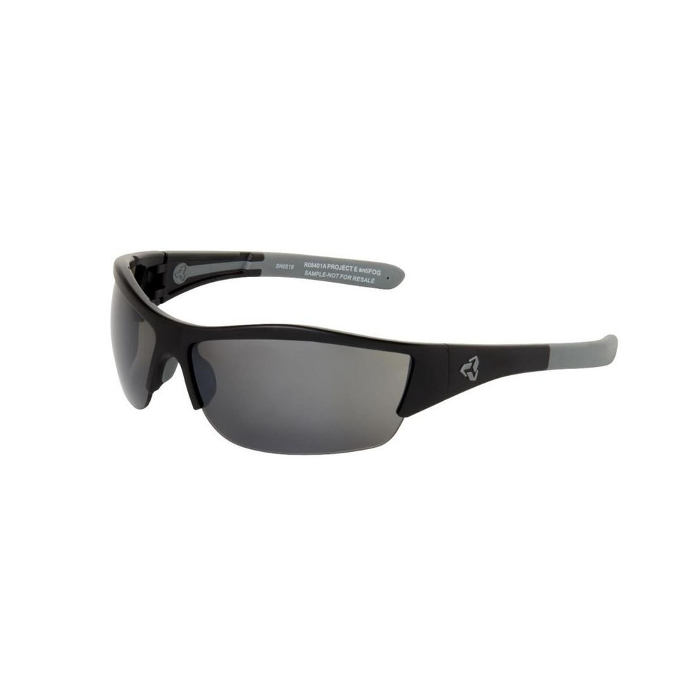 Ryders Eyewear Fifth antiFOG sunglasses with matte black frame and grey lenses