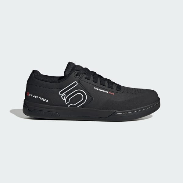 Five Ten Freerider Pro MTB shoes in black with white logo
