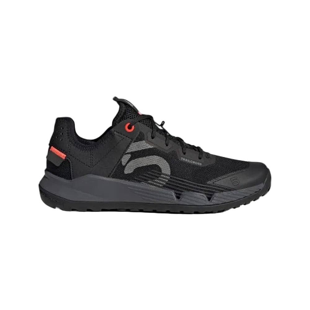 Five Ten Trailcross LT men's trail running shoe in black with grey and red accents