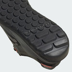 Close-up of Five Ten Trailcross LT shoe sole showing black rubber tread pattern
