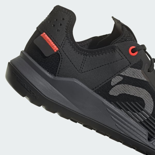 Five Ten Trailcross LT men's trail running shoe in black with red accents