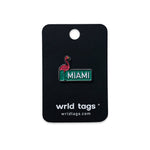 Flamingo Miami Pin