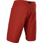 Fox Racing Ranger Lite Men's MTB Shorts in Red Clay color showing front and back views