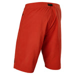 Fox Racing Men's Ranger MTB Short with Liner in Red Clay color