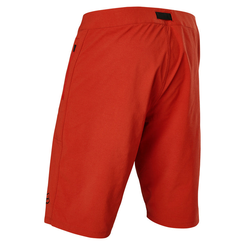 Fox Racing Men's Ranger MTB Short with Liner in Red Clay color