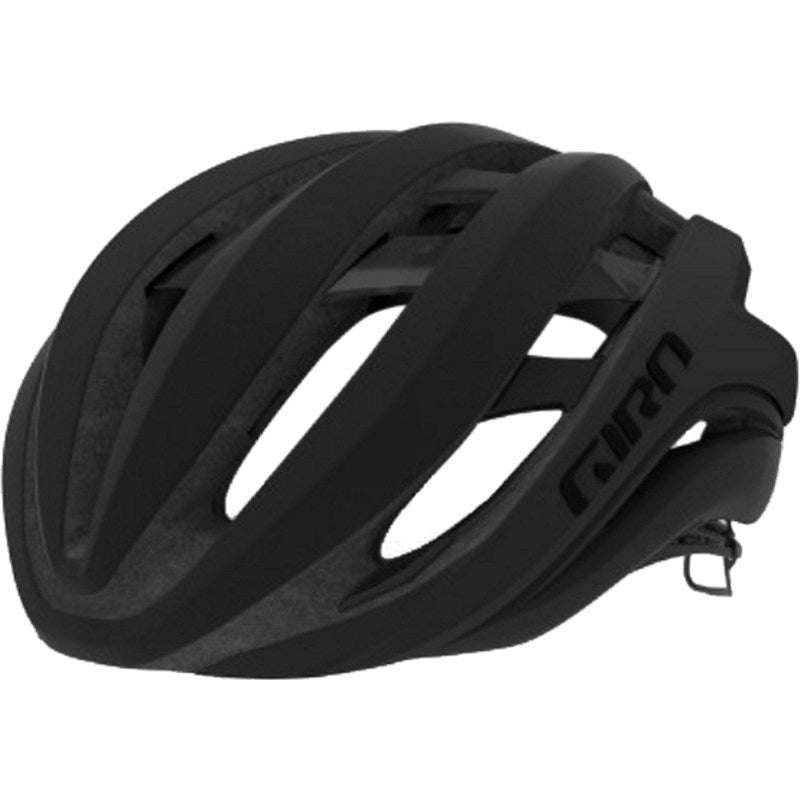 Giro Aether MIPS cycling helmet in matte black finish with aerodynamic design