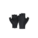Gobik Black Mamba cycling gloves in black with fingerless design and textured grip