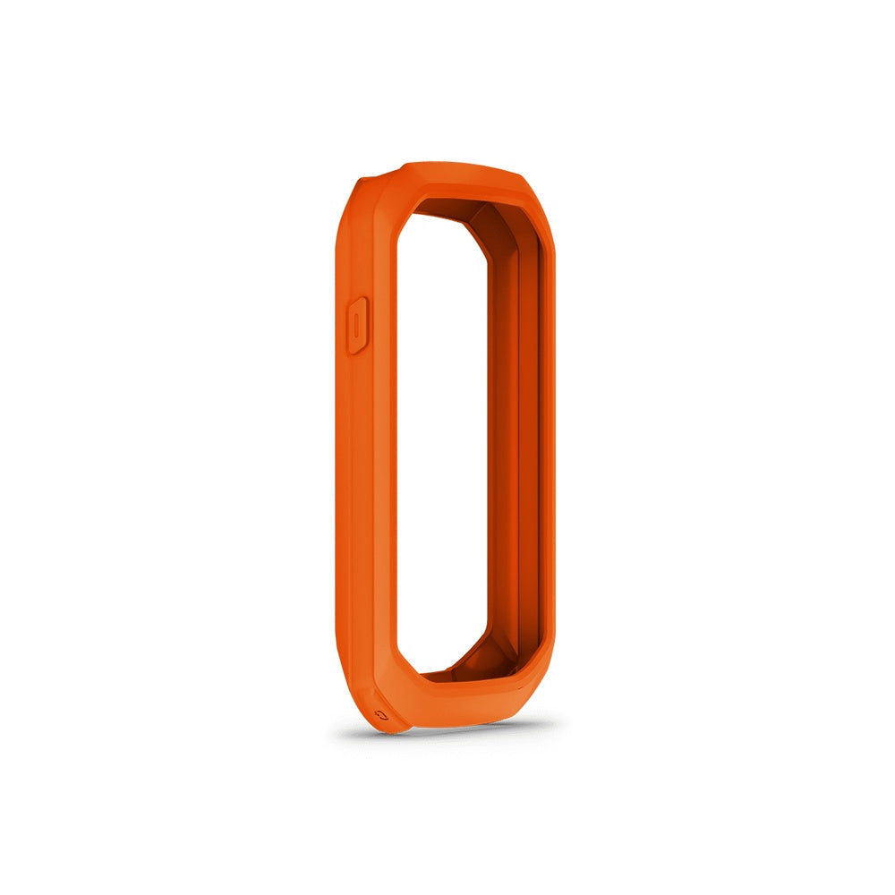 Orange Garmin silicone protective case for Edge 1050 cycling computer