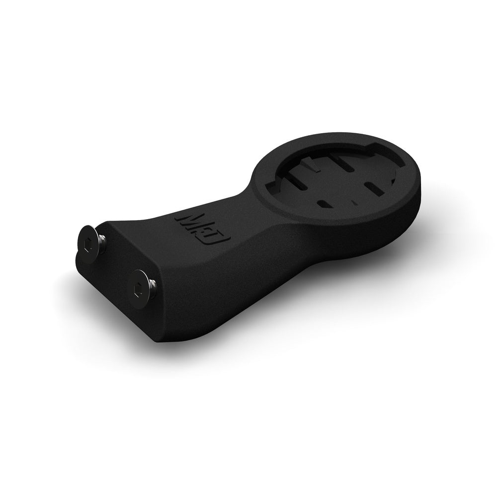 Black Specialized Venge ViAS Garmin computer mount against white studio background