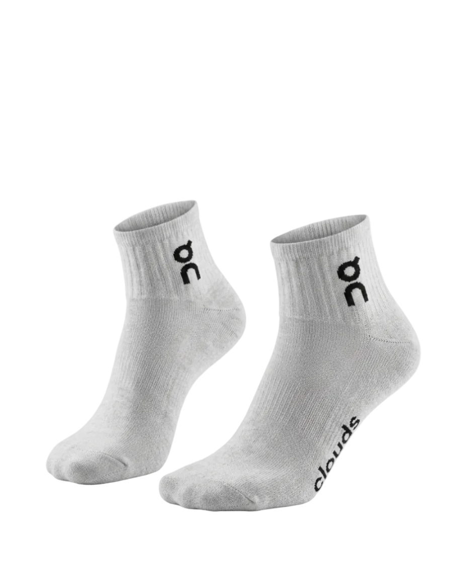 On  Logo Sock Mid 3P U
