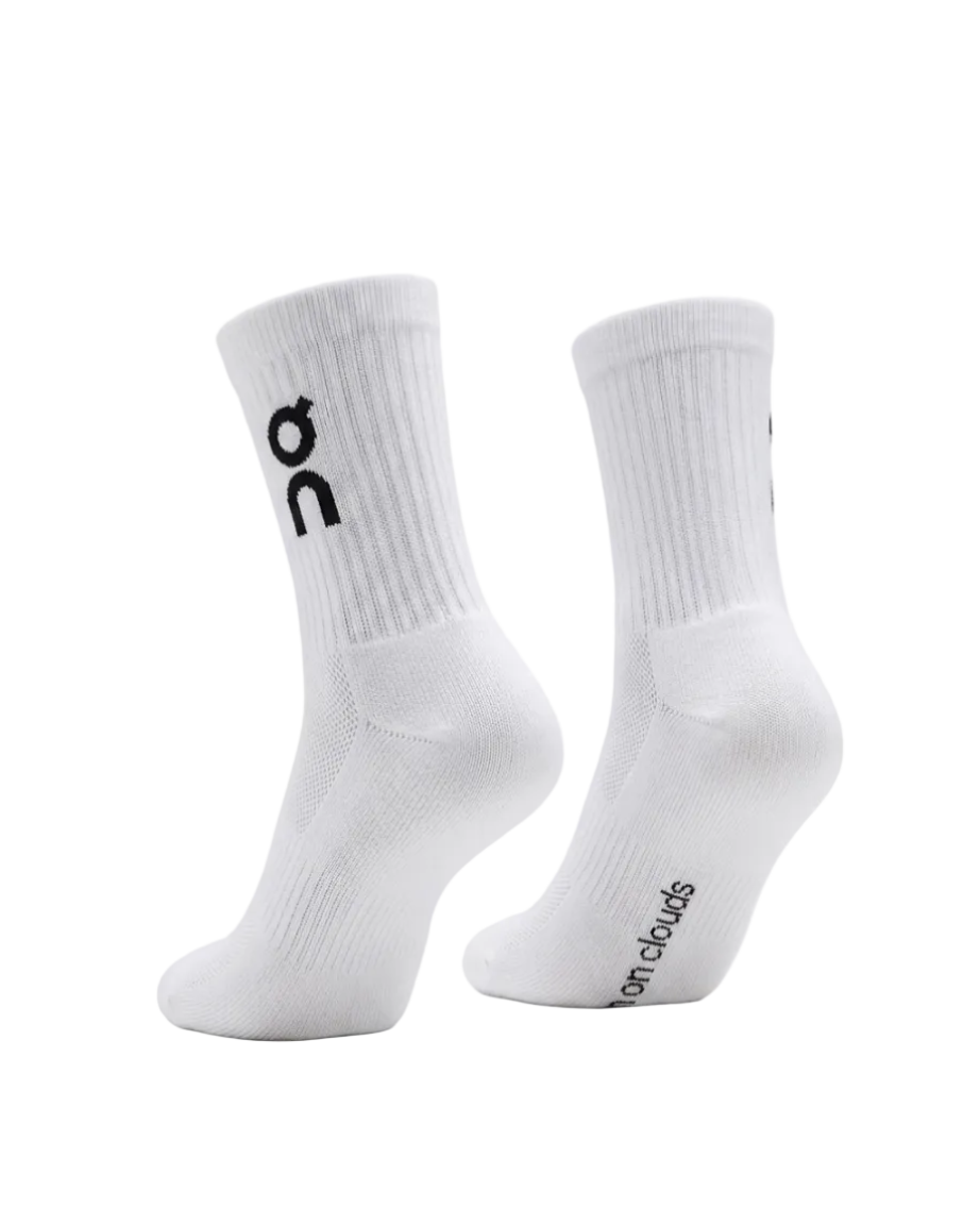 On  Logo Sock Mid 3P U