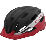 Giro Register MIPS cycling helmet in matte black and red with white accent stripe