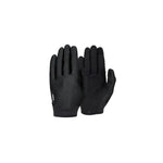 Gobik Lynx 2.0 black cycling gloves showing textured palm and breathable back design