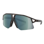 KOO HYPE cycling sunglasses in havana tortoiseshell with petrol mirror lenses