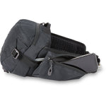 Dakine Hot Laps 5L fanny pack in dark gray with adjustable strap and phone