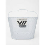Ven2 White Metal Bike Basket – Durable Bicycle Front Basket