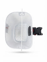 Ven2 White Metal Bike Basket – Durable Bicycle Front Basket