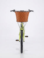 Ven2 Wicker-Style Bike Basket – Durable Plastic Bicycle Front Basket