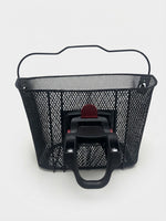 Ven2 Black Metal Bike Basket – Durable Bicycle Front Basket