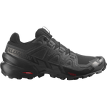 Salomon Speedcross 6 Women's trail running shoe in black colorway
