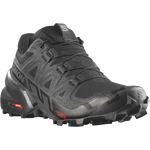 Salomon Speedcross 6 women's trail running shoe in black colorway