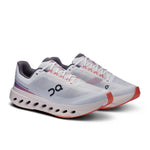 On Cloudsurfer Next running shoes in white and flame colorway