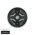 K-Edge Garmin Gravity Top Cap Mount in black with clean white background
