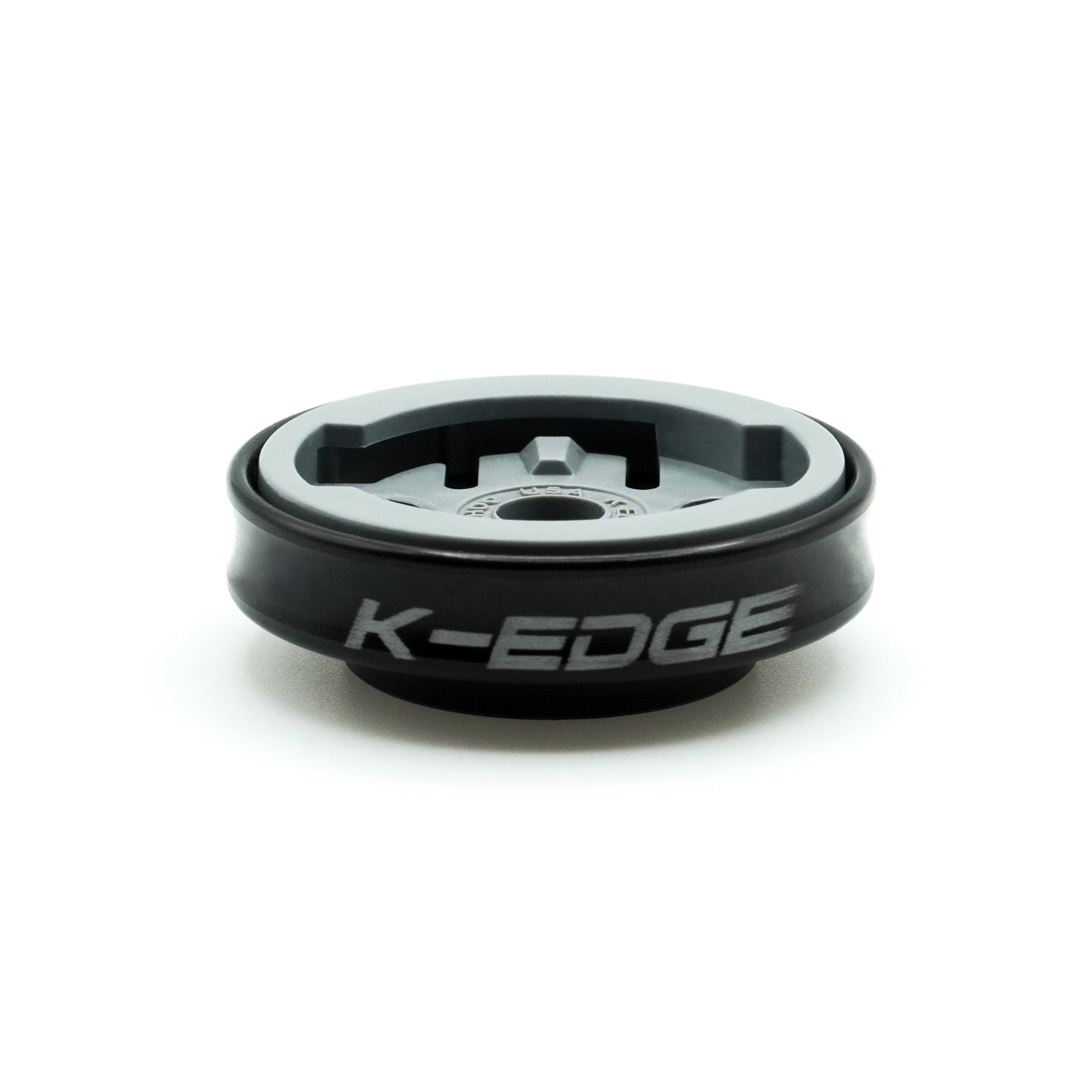K-EDGE Gravity Top Cap Mount in black with clean studio lighting