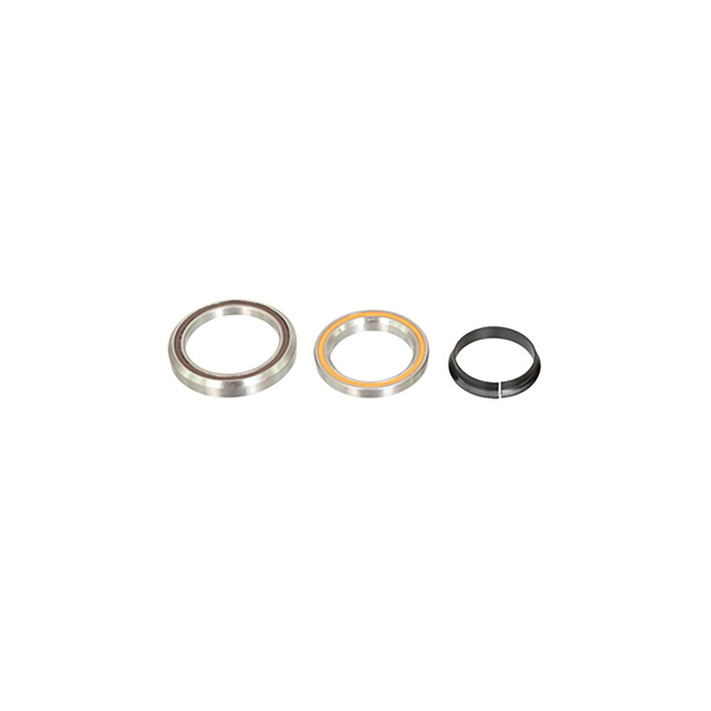 Cannondale headset components with silver rings, orange seal and black split ring
