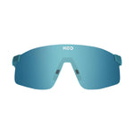 KOO Nova Sunglasses in Acqua Matt frame with Turquoise lens front view