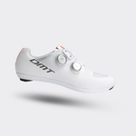 DMT KR0 white road cycling shoes with dual BOA dials