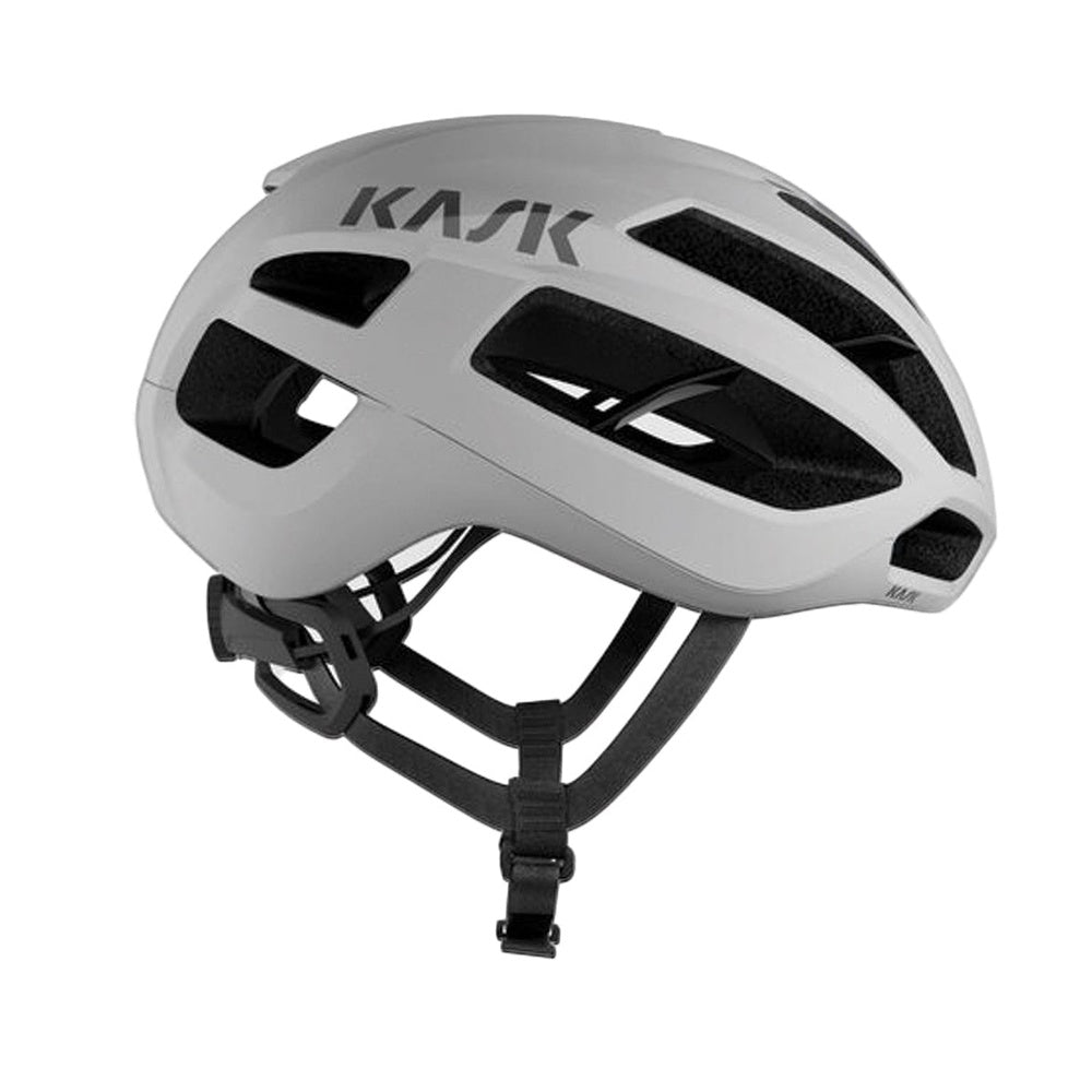 KASK Protone Icon cycling helmet in white matte finish with ventilation openings