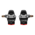 Look Keo Blade Power Dual pedals in black with silver and red accents