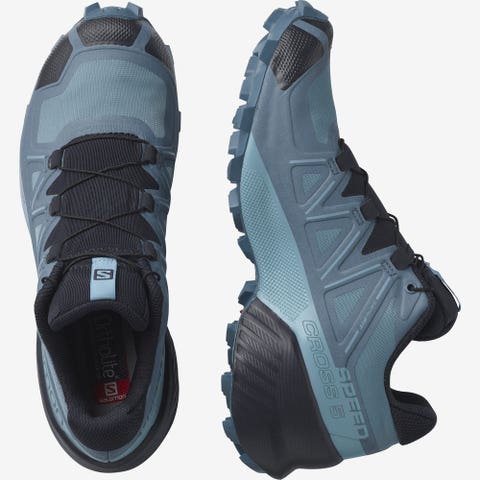 Salomon Speedcross 5 women's trail running shoes in evening blue colorway